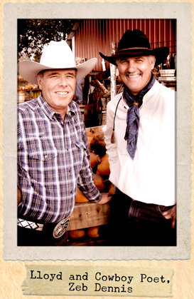 Lloyd with Zeb Dennis